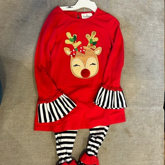 Rare Editions Matching Sets Christmas Outfit Poshmark